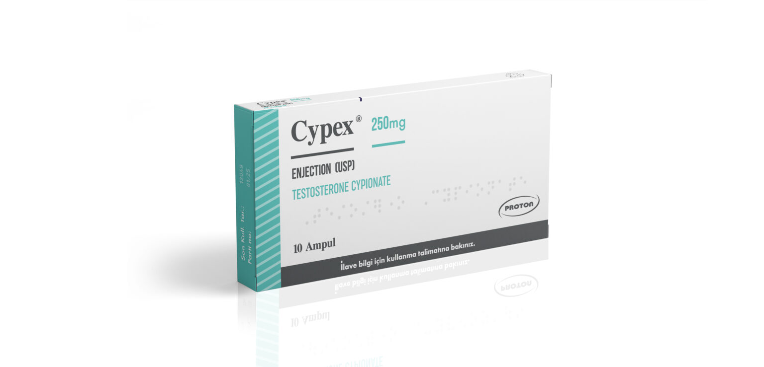 Cypex 250mg Testosterone Cypionate Proton Pharma