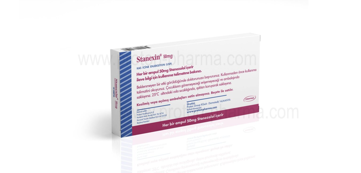 Stanexin 50mg | Stanozolol | Proton Pharma